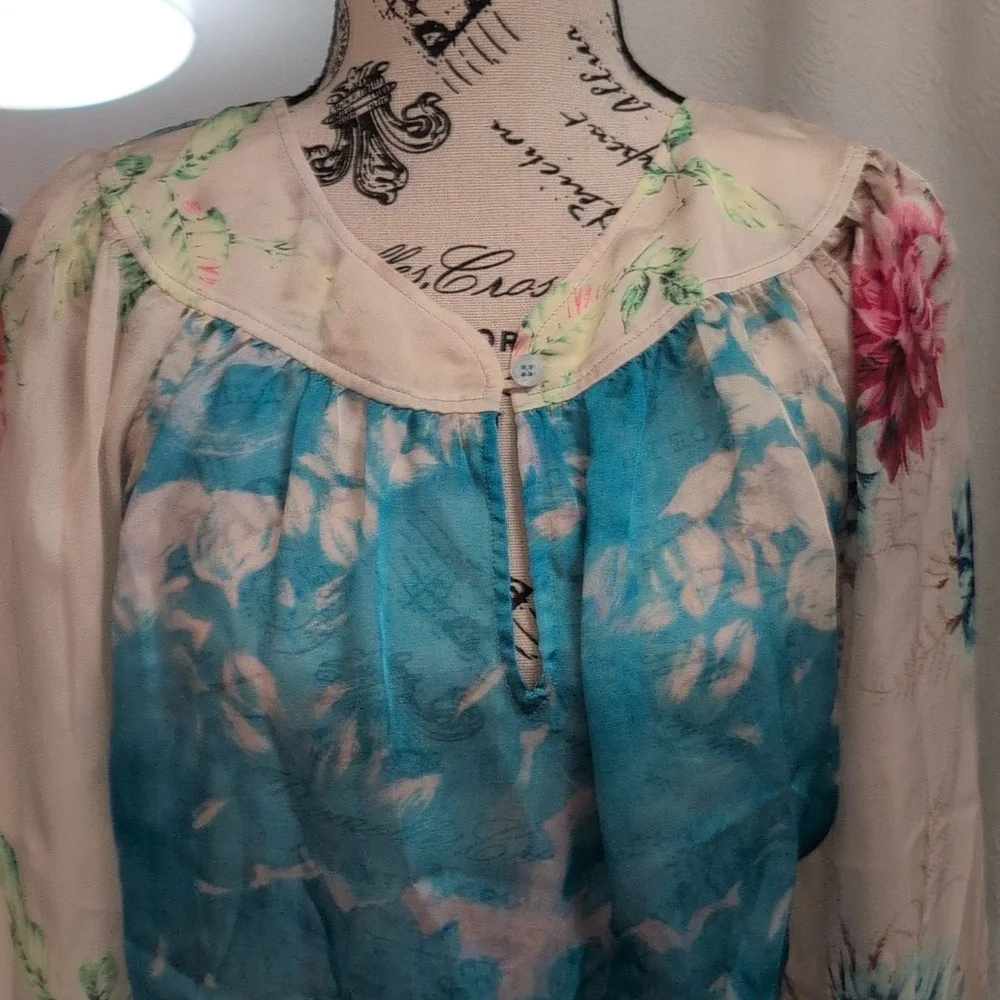 Anthropologie Enchanted Peasant Top. - Picture 6 of 14